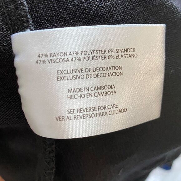 Banana Republic Vneck Knit Top Blue Womens Size Large - Picture 8 of 8